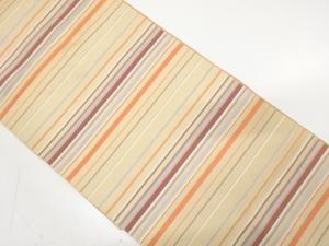 横段模様織り出し　袋帯